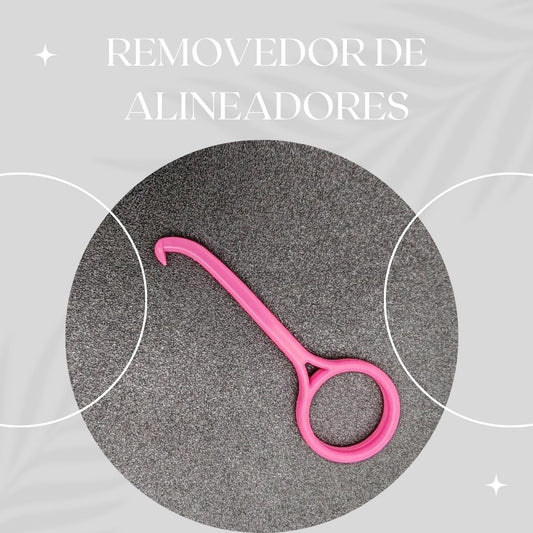 Gancho para extraer alineadores de ortodoncia invisible