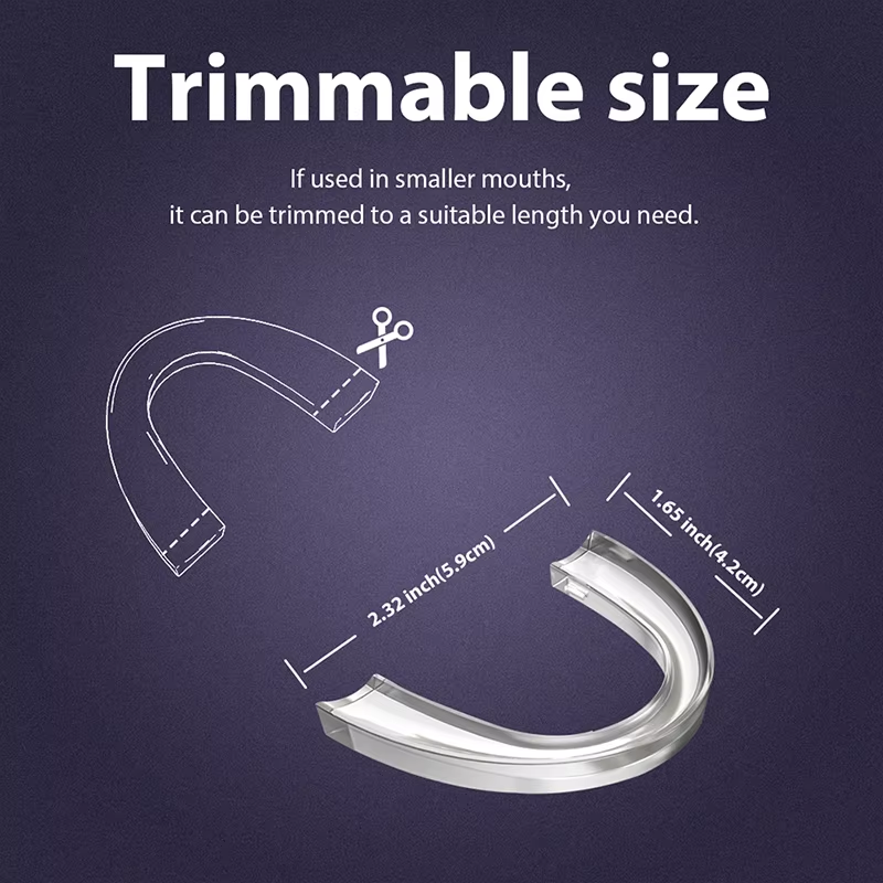 Protector bucal nocturno para el bruxismo